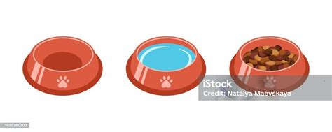 Ilustrácia zamrznutej misky s vodou