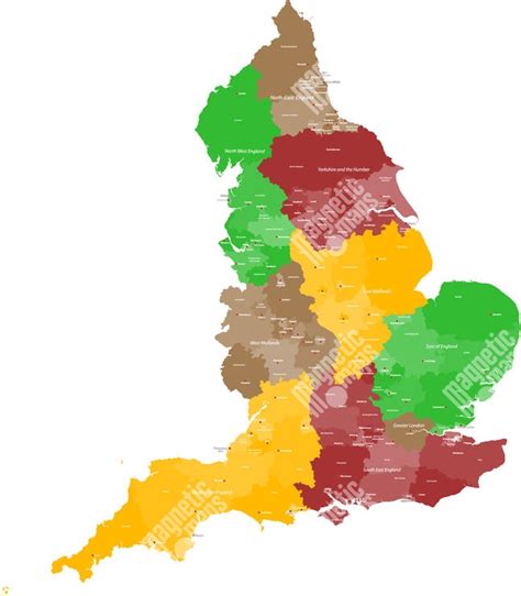 Mapa Anglicka s vyznačenými regiónmi Cheshire a Shropshire