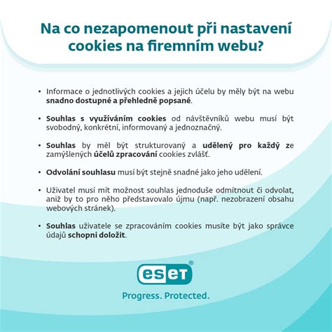 Infografika o typoch cookies a ich účele