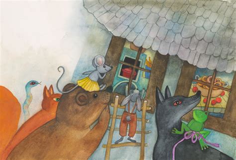 Ilustrácia k detskej knihe Dušana Dušeka