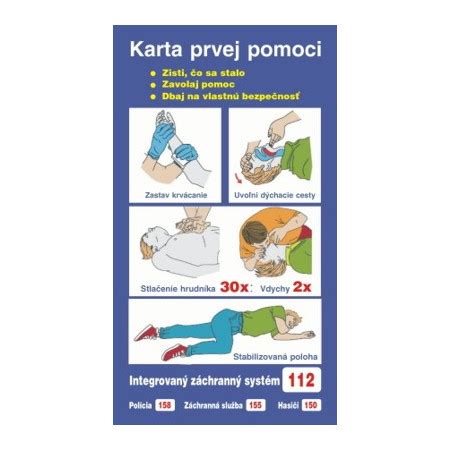 Infografika mýtov a faktov o prvej pomoci