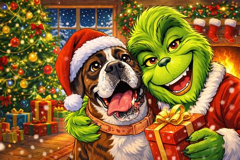 Psík Oliver dáva Kristínke kostičku