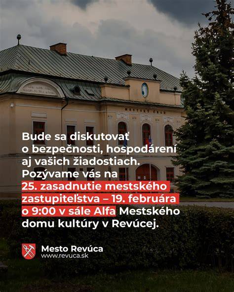 Infografika: Stručný prehľad programu 13. zasadania MsZ vo Zvolene