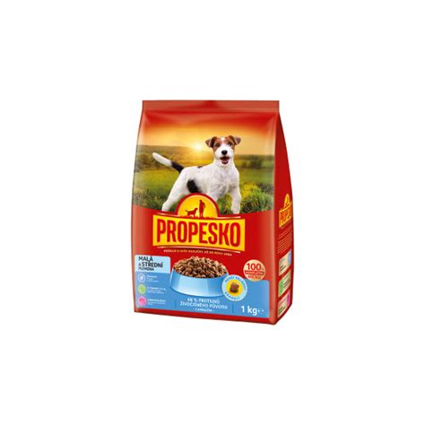 Štruktúra krmiva pre malé plemená