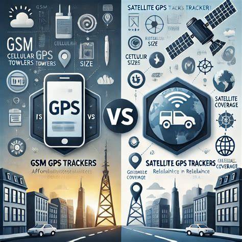 Infografika: Porovnanie typov GPS obojkov (GSM vs RF/LoRa) a ich výhody