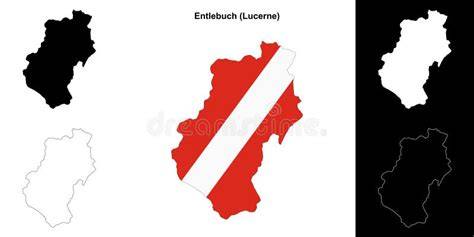 Mapa regiónu Entlebuch - pôvod plemena a hlavné pastierske oblasti
