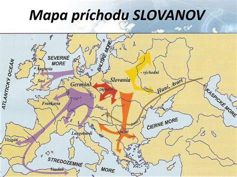 Mapa rozšírenia plemena a historický vývoj