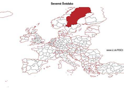 Mapa šírenia plemena: Fínsko, Švédsko, ďalšie severné krajiny