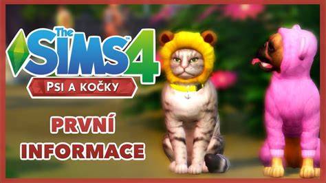 Infografika: Rozloženie nových dovedností a interakcií v The Sims 4: Psi a kočky