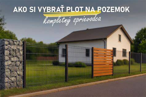 Infografika: Bezpečné oplotenie pozemku a prehľad systémov oplotenia