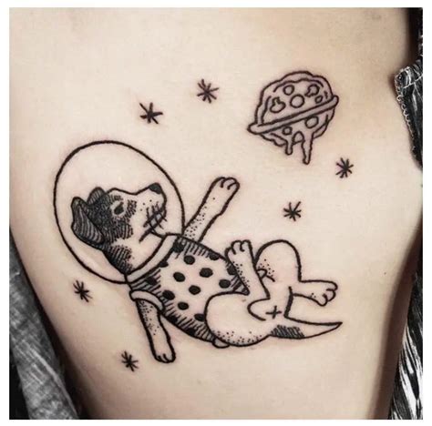 Náčrt tetovania psa