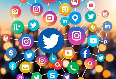 Ilustrácia súvislosti internet, sociálne siete a psychika