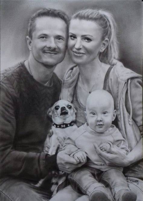 Ukážka kresby psa so svetlom a tieňmi