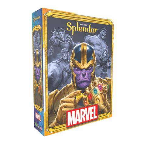 Splendor s Marvel postavickami - vizuálne atraktívna verzia, jednoduché pravidlá