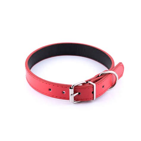 Červený obojok pre psa