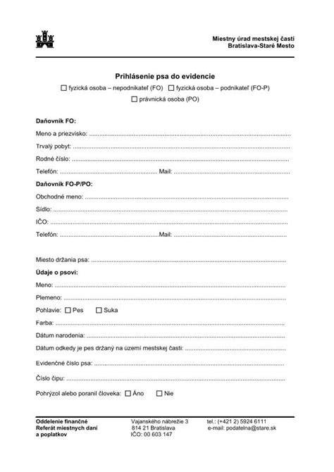 schematické znázornenie postupu evidencie psov