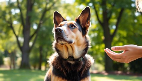 Pes vykonávajúci povel 