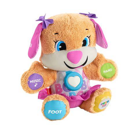 Interaktívna plyšová hračka Fisher-Price Laugh & Learn Puppy s hudbou a svetlami