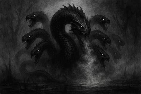 Porovnanie Cerbera s ďalšími bytosťami (Hydra, Minotaurus)