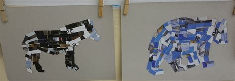 Koláž rôznych farebných variantov Pyrenejského ovčiaka