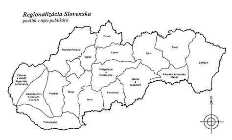 Mapa regiónov Slovenska s dostupnosťou šteniat vo vybraných chovateľských staniciach