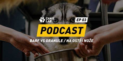 schéma porovnanie BARF vs granule