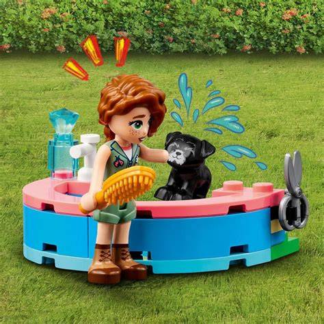 psí útulok LEGO Friends s postavičkami a psíkmi