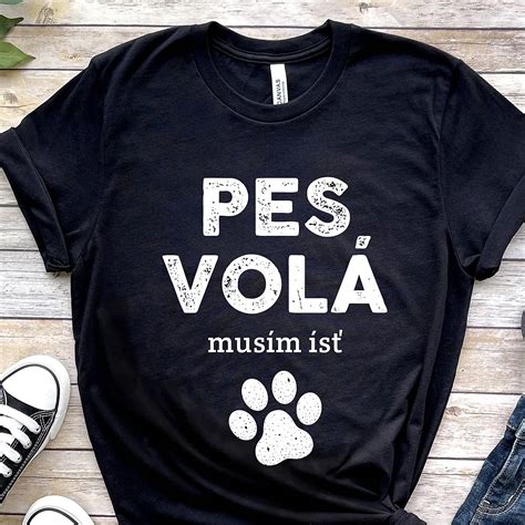 tričko s potlačou psa