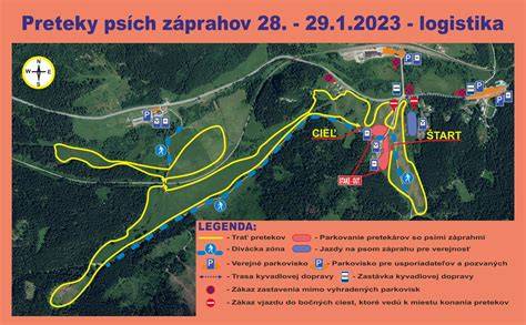 Mapa dostupnosti psích športov a kurzov