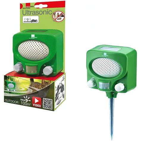 ultrazvukový odpudzovač v záhrade