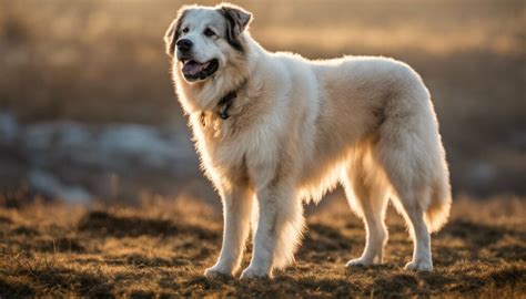 Poľský podhalanský ovčiak v prírode