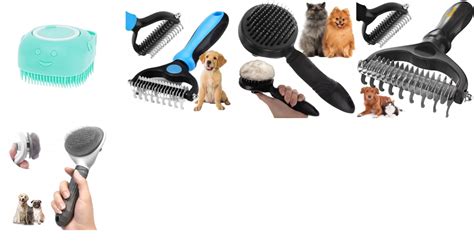 Rôzne typy kefiek na psy