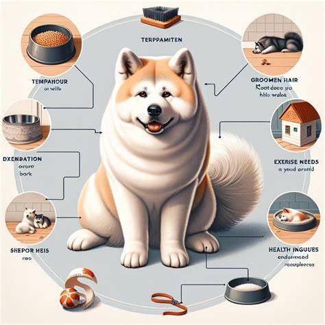 Infografika: Vzhľad a fyzické charakteristiky Akita Inu
