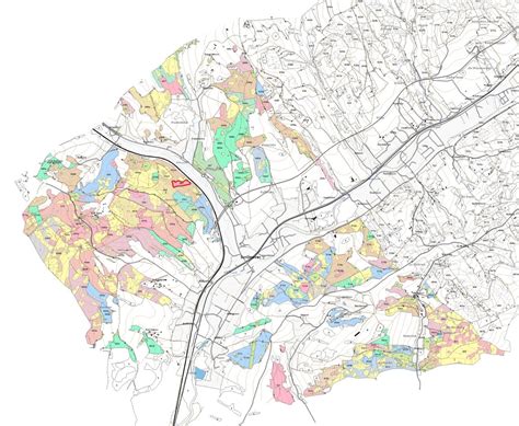 Mapa lesných porastov