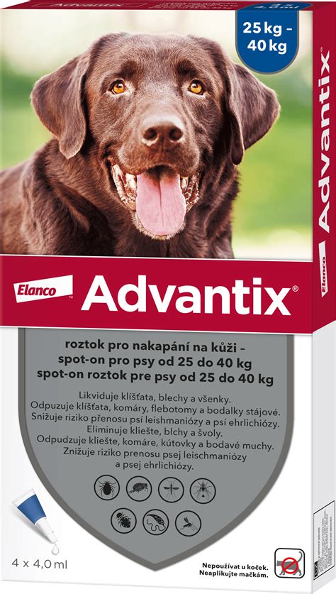 Obal produktu Advantix® spot-on pre psy