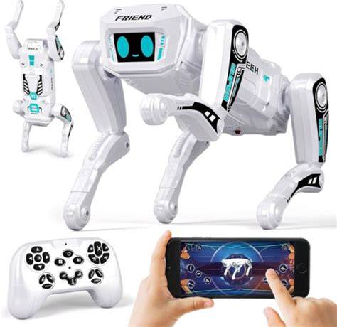 Interaktívny robotický pes - ukážka dizajnu a funkcií