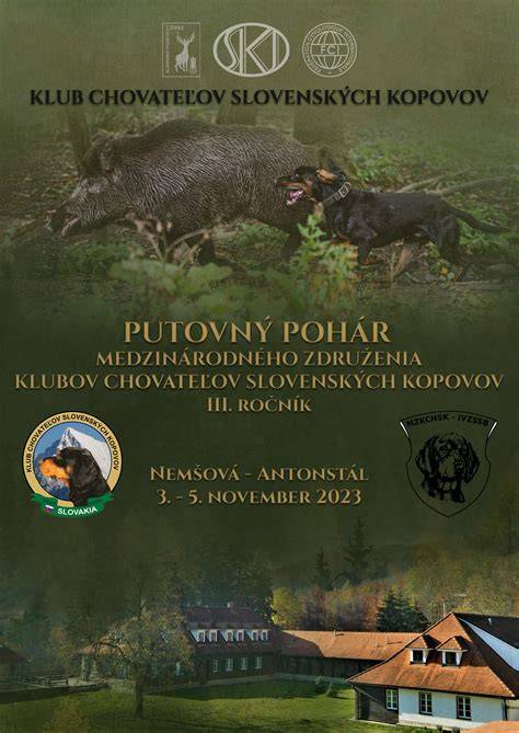 Obrázok: Ilustrácia slovenského kopova v poľovnom prostredí