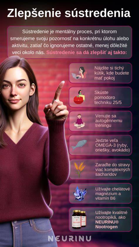 Infografika: 7 osvedčených metód na zlepšenie sústredenia
