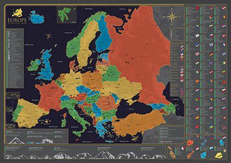 Mapa Európy zobrazujúca harmonizáciu welfare a identifikácie psov