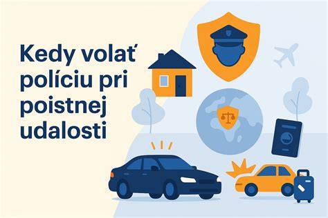 Infografika: Kroky pri hlásení poistnej udalosti a postup likvidácie