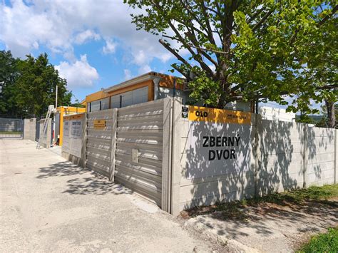 Nový zberný dvor v Čani