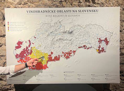 Mapa regiónov: výskyt a rozšírenie slovenských kopovov po Slovensku