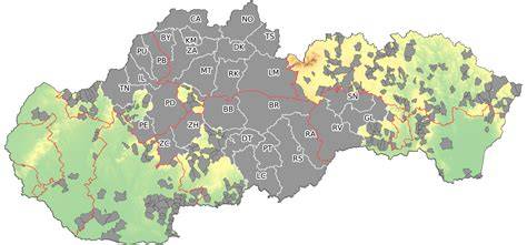 Mapa rizikových oblastí a miest vhodných pre psy