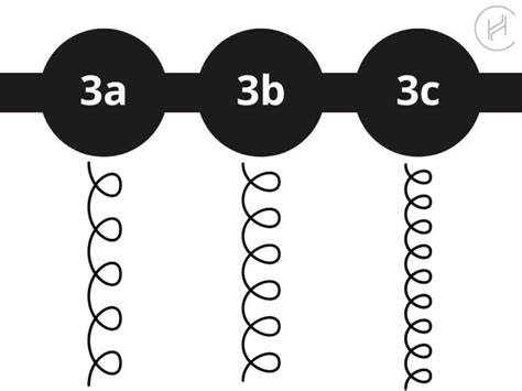 Infografika: Porovnanie typov kučeravosti (3A, 3B, 3C) a ich potrebe hydratácie