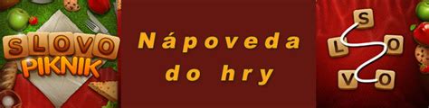 Schéma s radami, ako začať hľadať slová v hre Piknik Slovo