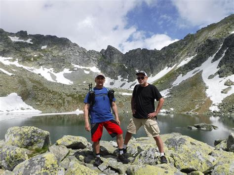 Martin a pes Baka v Tatrách