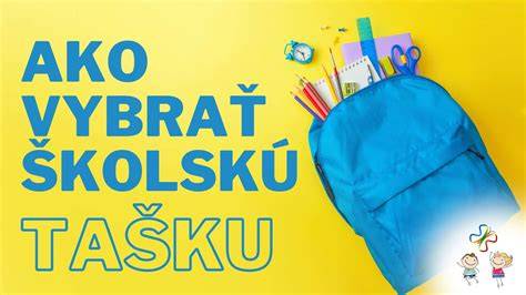 Infografika: Ako správne vybrať školskú tašku pre prváka