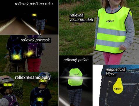 Infografika: Správne protisvetlá a reflexné prvky na taške