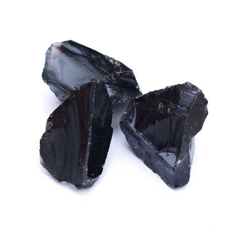 Čierny obsidián - vizuálny príklad silnej ochrany a uzemnenia