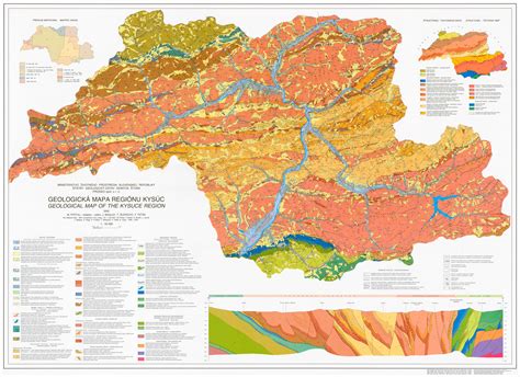 Mapa regiónu a lokálne legendy